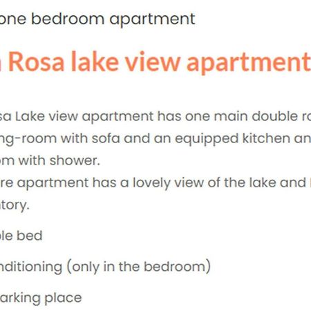 Miralago Apartments Villa Rosa Lake View 벨라지오 외부 사진